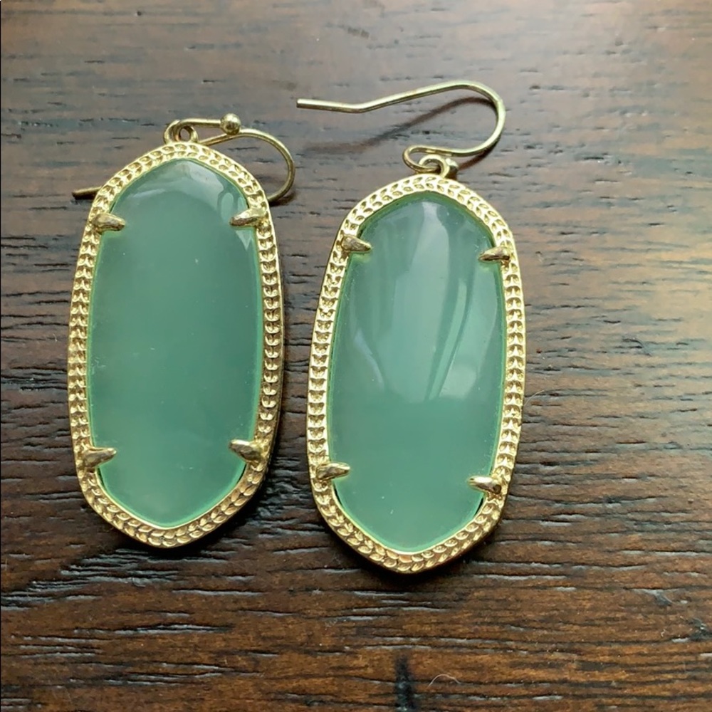 Kendra Scott  Ella Blue Green Earrings